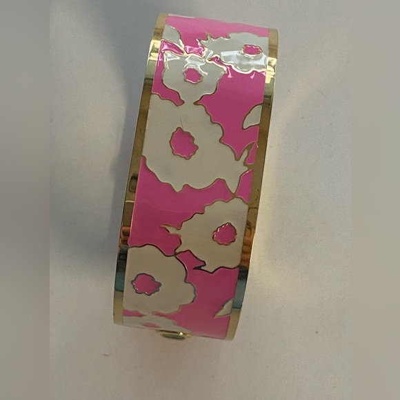 Kate Spade Pink Goldtone Bangle watch, new condition, Live Colorfully - Picture 4 of 10